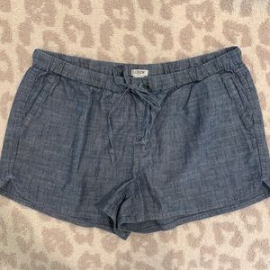 J. Crew Chambray Shorts